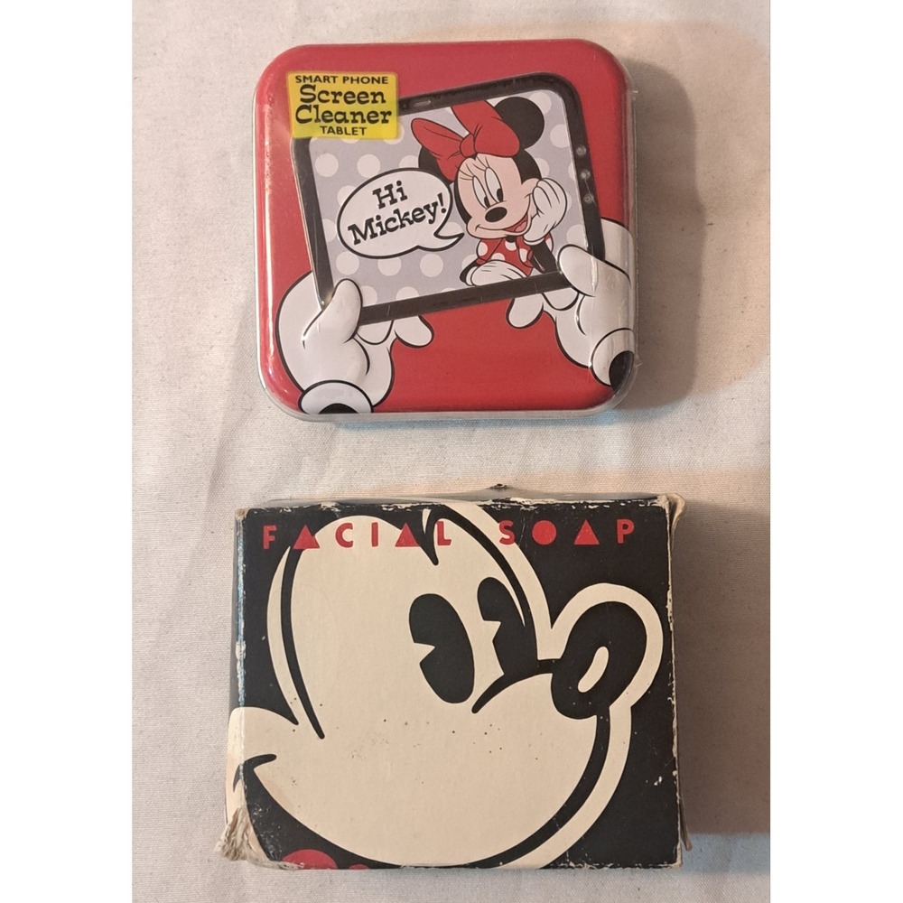 Disney Pins Souvenir Lot EPCOT Grad Nte 89 Minnie Screen Cleaner Mickey Box Soap - Picture 5 of 5